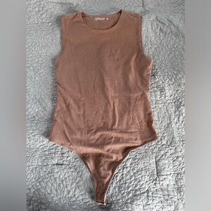 EUC Brown Abercrombie bodysuit-SIZE LARGE